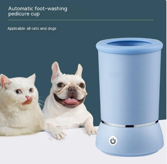 PawClean Pro™ Automatic Pet Paw Cleaner - Quick & Gentle Mud Remover for Dogs & Cats
