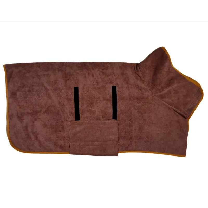 DryPaws™ Ultra Absorbent Dog Bathrobe | Fast-Drying Pet Towel Wrap