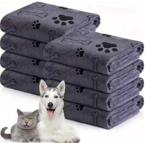 DryPaws™ Ultra Absorbent Pet Drying Towel for Dogs & Cats