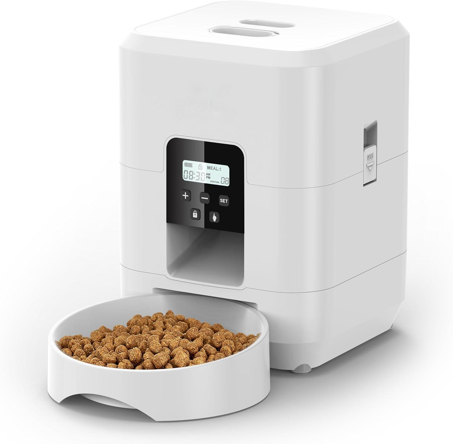 PawFeederPro™ Smart Automatic Pet Feeder – Remote Control Timed Portion Feeding System for Dogs & Cats